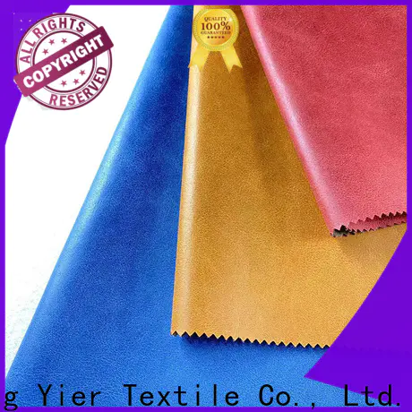Yier Textile high-quality textured suede fabric company for chair covers
