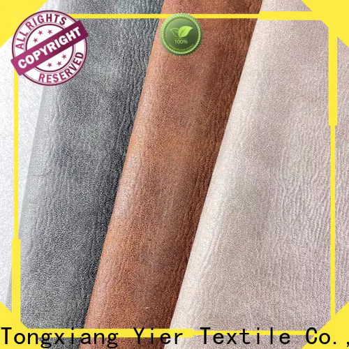 high-quality suede leather sofa fabric supply for sofa covers
