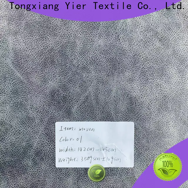 Yier Textile waterproof sofa fabric for business for home textile