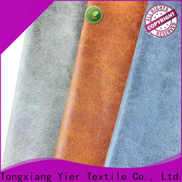 Yier Textile best ultra suede upholstery fabric manufacturers for chair covers